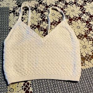 Knit crop